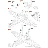 1/48 Scale Model Kit - Aircraft / Reggiane Re.2000 Falco I