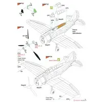 1/48 Scale Model Kit - Aircraft / Reggiane Re.2000 Falco I