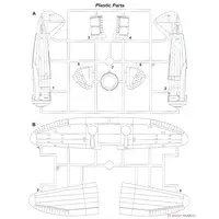 1/48 Scale Model Kit - Aircraft / Reggiane Re.2000 Falco I