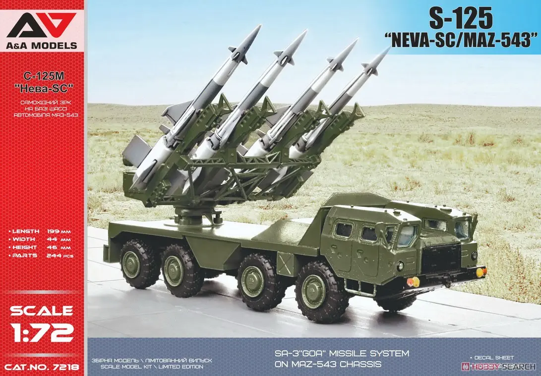 1/72 Scale Model Kit - Missile