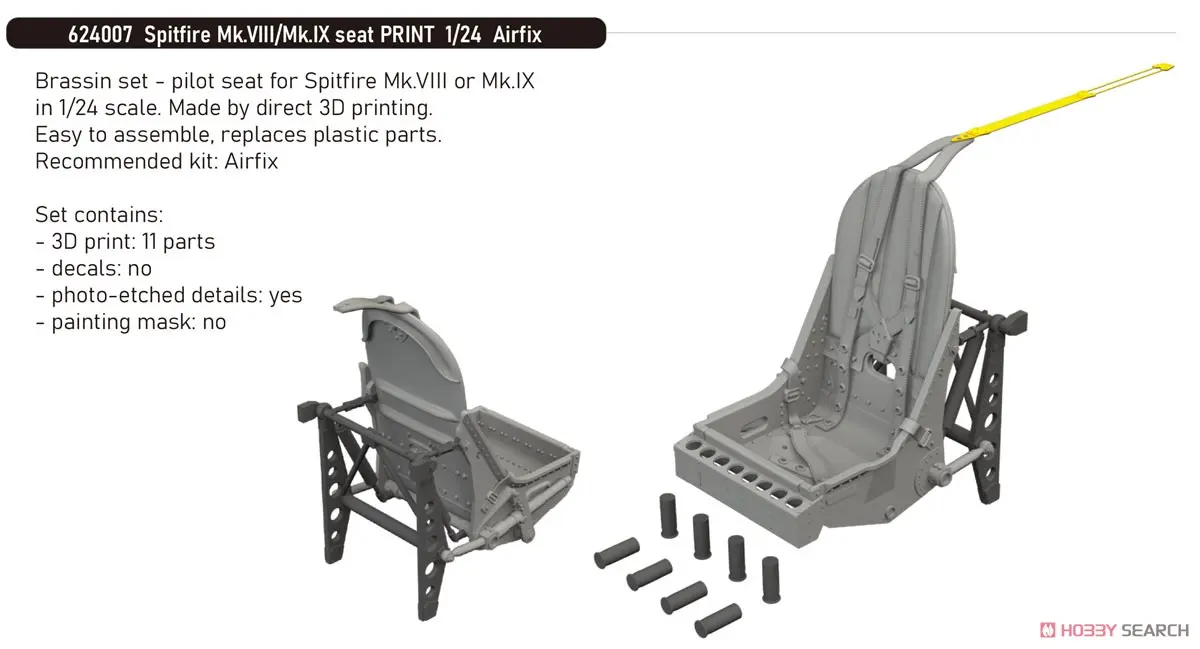 1/24 Scale Model Kit - Grade Up Parts / Supermarine Spitfire
