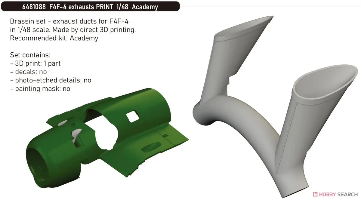 1/48 Scale Model Kit - Grade Up Parts / Grumman F4F Wildcat