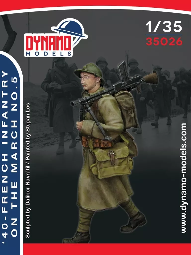 1/35 Scale Model Kit - People/Animals / Infantry