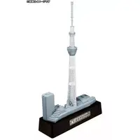 Easy Plastic Model - 1/3000  Scale Model Kit - TOKYO SKYTREE