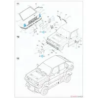 1/24 Scale Model Kit - Lancia