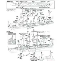 1/700 Scale Model Kit - Light cruiser