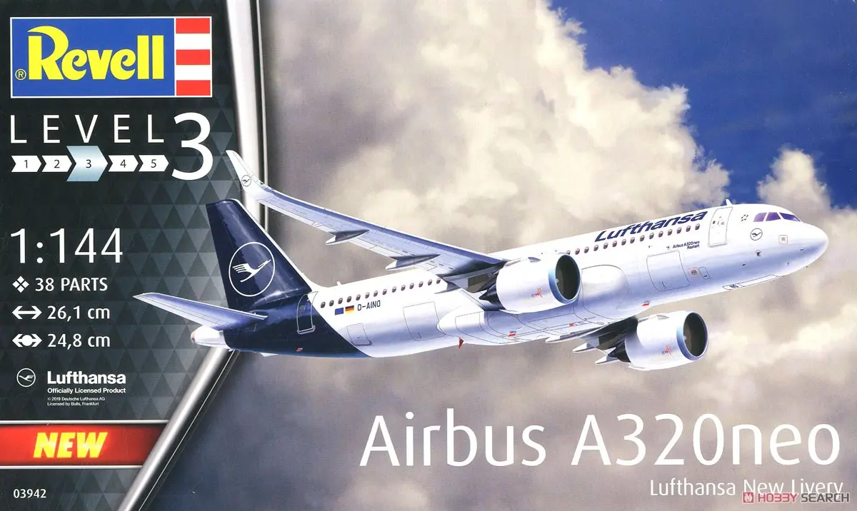 1/144 Scale Model Kit - Airliner / Airbus A320