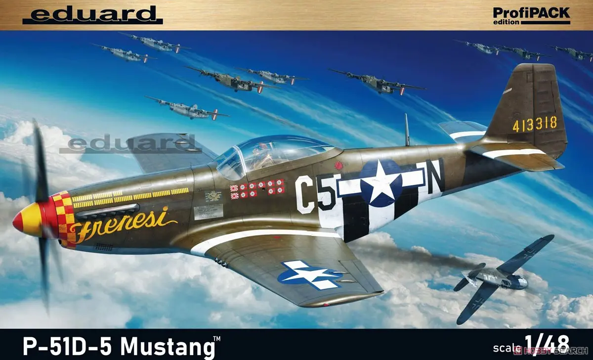 1/48 Scale Model Kit - Fighter aircraft model kits / North American P-51 Mustang
