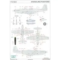 1/48 Scale Model Kit - Fighter aircraft model kits / North American P-51 Mustang