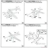1/700 Scale Model Kit - Bomber / Martin B-26 Marauder & P-47 Thunderbolt