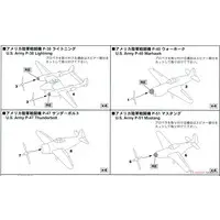 1/700 Scale Model Kit - Bomber / Martin B-26 Marauder & P-47 Thunderbolt