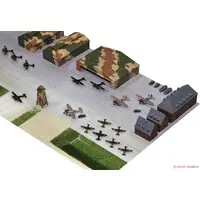 1/700 Scale Model Kit - Diorama Base / Kawasaki Ki-45 Toryu & Nakajima Ki-49 Donryu & Type 1 Chi-He medium tank & Type 3 Chi-Nu medium tank