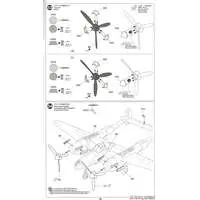 1/48 Scale Model Kit - Bomber / Lockheed P-38 Lightning