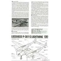1/48 Scale Model Kit - Bomber / Lockheed P-38 Lightning