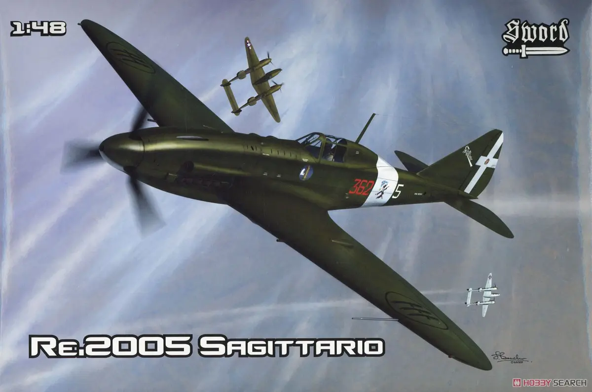1/48 Scale Model Kit - FIAT S.p.A. / Reggiane Re.2005 Sagittario