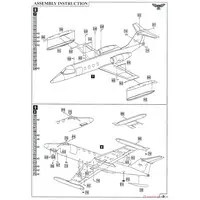 1/72 Scale Model Kit - Airliner / Learjet 35
