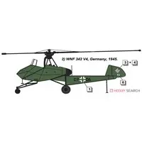 1/72 Scale Model Kit - Helicopter / Doblhoff WNF 342