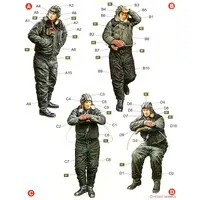 1/35 Scale Model Kit - Tank / Tank Crew