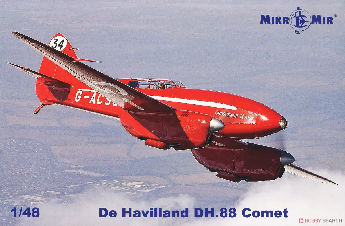 1/48 Scale Model Kit - de Havilland / de Havilland DH.88 Comet