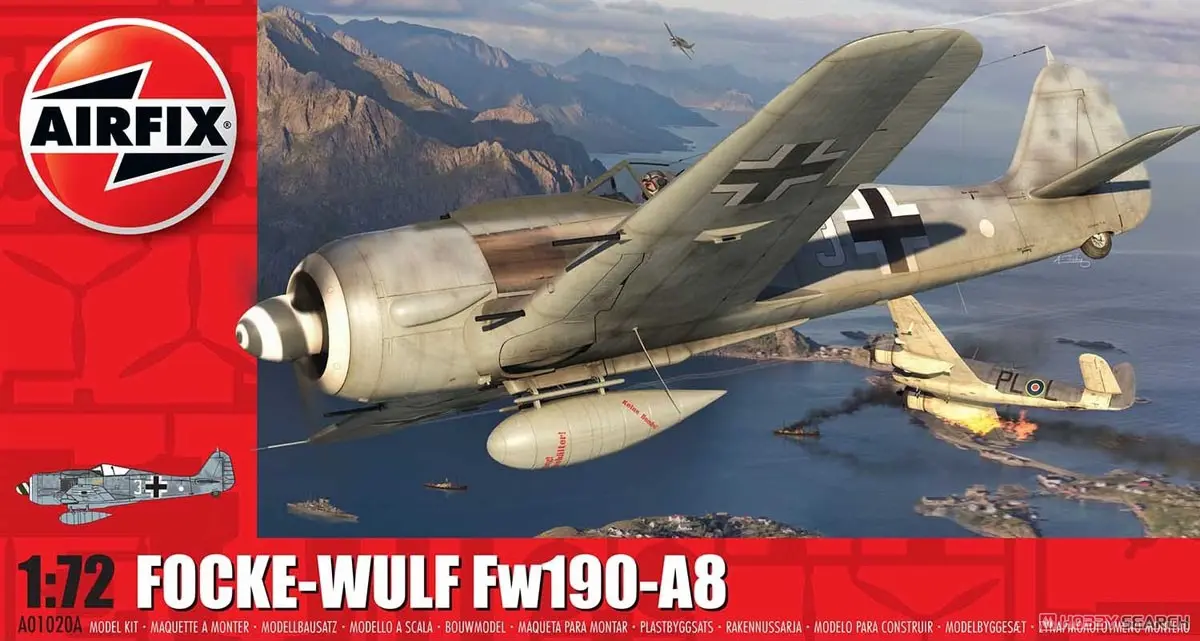 1/72 Scale Model Kit - Focke-Wulf / Focke-Wulf Fw 190