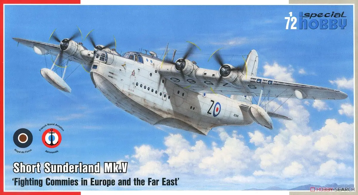 1/72 Scale Model Kit - Flying boat / Short Sunderland