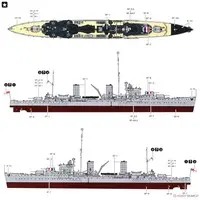 1/700 Scale Model Kit - Light cruiser
