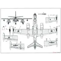 1/48 Scale Model Kit - Bomber / Ilyushin Il-28