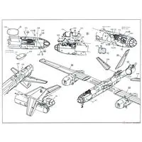 1/48 Scale Model Kit - Bomber / Ilyushin Il-28