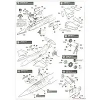 1/48 Scale Model Kit - Creator Works Series - AREA 88 / F-104 Starfighter Seilane Balnock