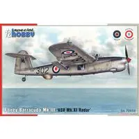 1/72 Scale Model Kit - Torpedo bomber / Fairey Barracuda