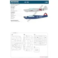 Weekend edition - 1/48 Scale Model Kit - Aircraft / Messerschmitt Bf 108 Taifun