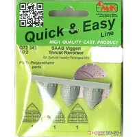 1/72 Scale Model Kit - Detail-Up Parts / Saab 37 Viggen