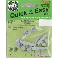 1/72 Scale Model Kit - Detail-Up Parts / Saab 37 Viggen