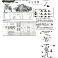 1/76 Scale Model Kit - Tank