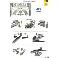 1/144 Scale Model Kit - Missile