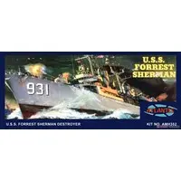 1/320 Scale Model Kit - Warship plastic model kit / USS Forrest Sherman