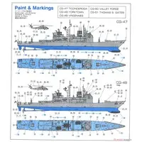 1/350 Scale Model Kit - Spruance-class destroyer