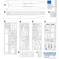 1/350 Scale Model Kit - Spruance-class destroyer