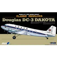1/100 Scale Model Kit - Airliner / Douglas DC-3