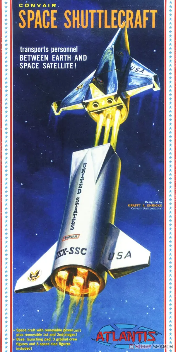 1/150 Scale Model Kit - Space Shuttle