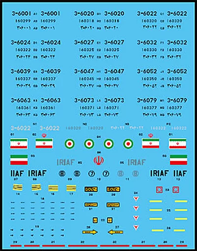1/72 Scale Model Kit - Airliner / F-14 & Douglas DC-8