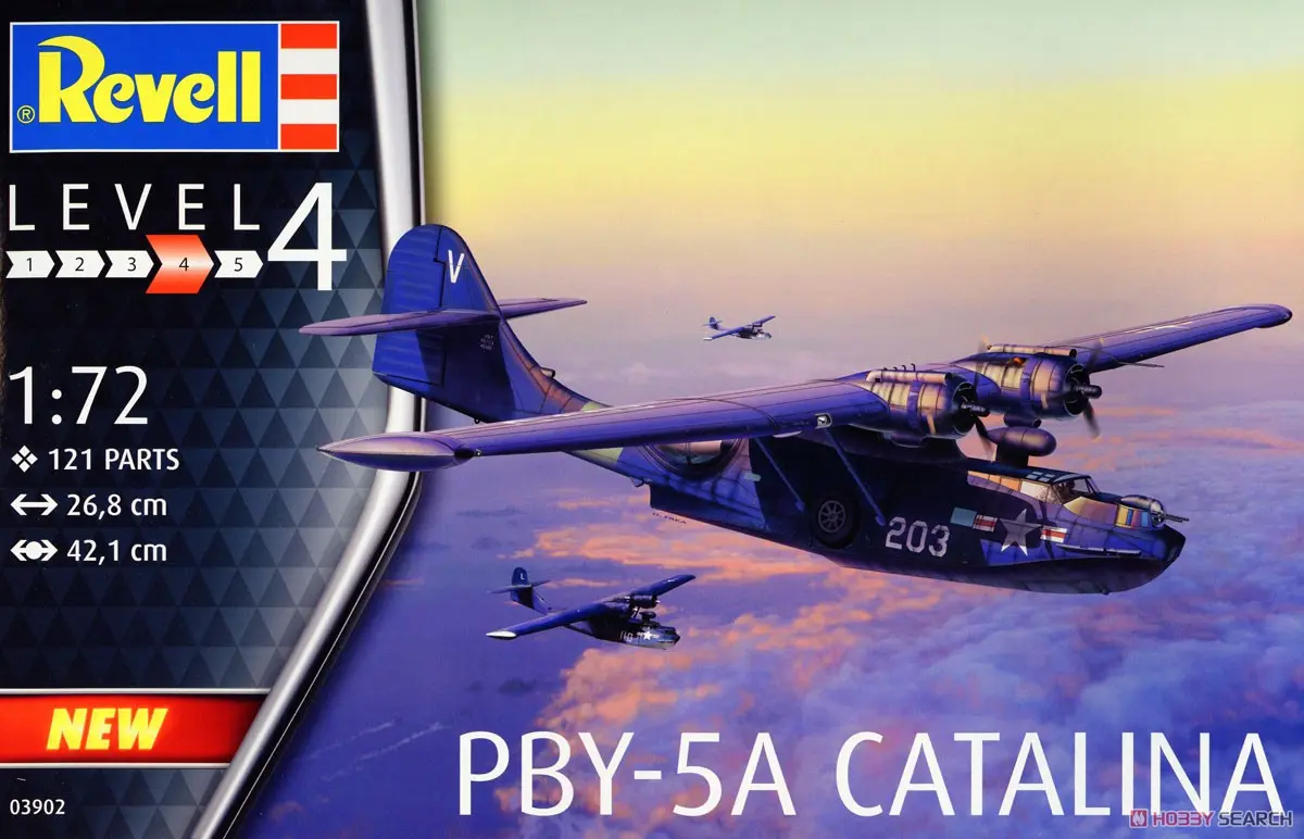 1/72 Scale Model Kit - Flying boat / Consolidated PBY Catalina