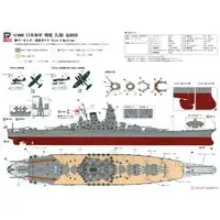 1/700 Scale Model Kit - SKY WAVE / Japanese Battleship Yamato