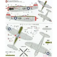 1/144 Scale Model Kit - FIGHTER PLANES OF WWII / P-47 Thunderbolt