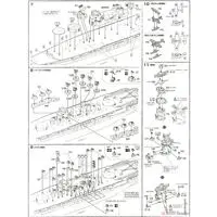 1/700 Scale Model Kit - Warship plastic model kit / Japanese Battleship Yamato