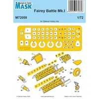 1/72 Scale Model Kit - Bomber / Fairey Battle