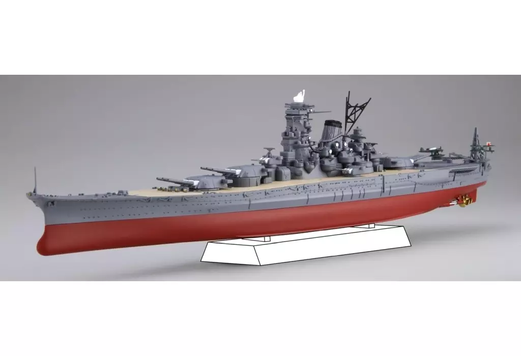 1/700 Scale Model Kit - Warship plastic model kit / Japanese Battleship Yamato