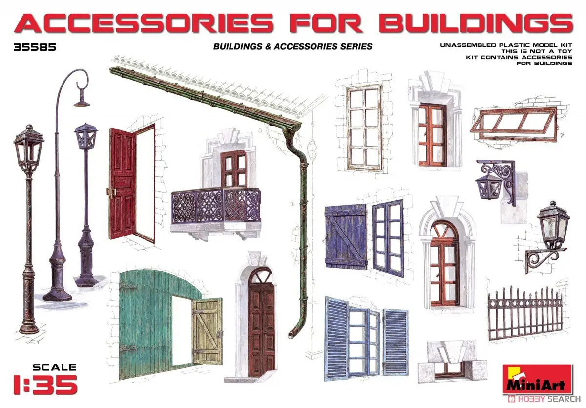 1/35 Scale Model Kit - Detail-Up Parts