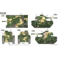 Chibi-Maru Military - Tank / Type 4 Chi-To medium tank & Type 1 Chi-He medium tank & Type 3 Chi-Nu medium tank