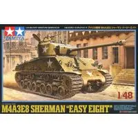 1/48 SCALE U.S. MEDIUM TANK M4A3E8 SHERMAN "EASY EIGHT" Model Kit